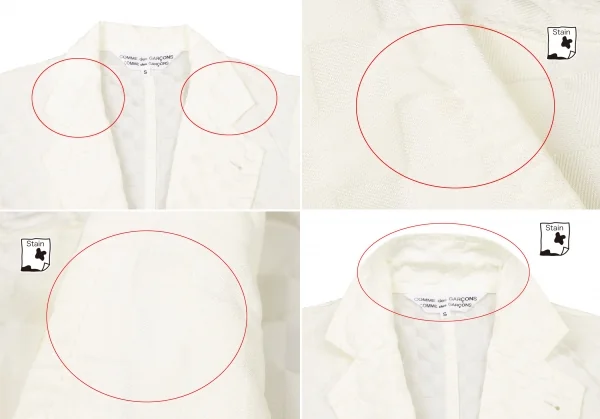 COMME des GARCONS COMME des GARCONS Checker Jacquard Jacket K-117333_006