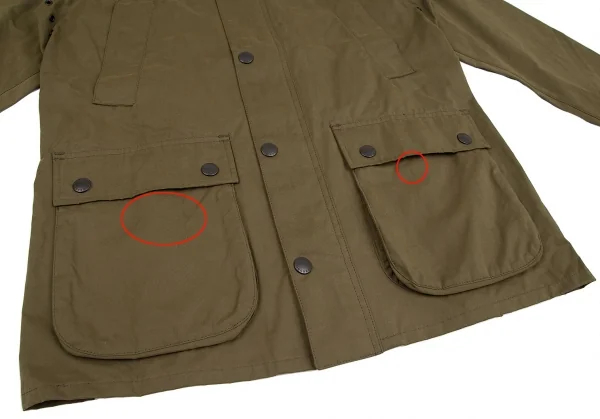 バブアーBarbour ビデイルSL ノンオイルジャケット セージ カーキ38 K-117343_010