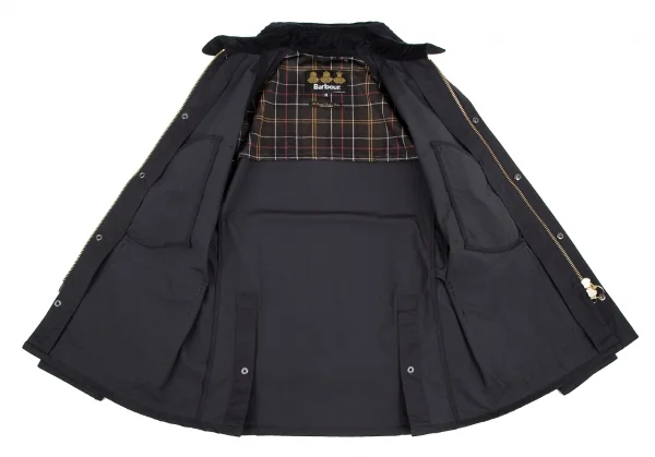 バブアーBarbour ビデイルSL ノンオイルジャケット ネイビー 紺38 K-117344_013