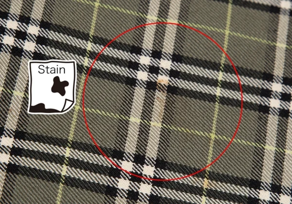 バーバリー ブルーレーベルBURBERRY BLUE LABEL ウールバイアスノバチェックスカート 緑38 K-117345_006