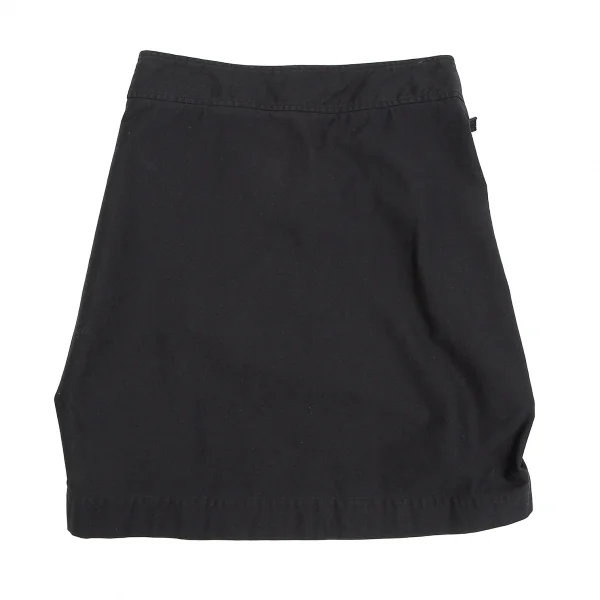 ヴィヴィアンウエストウッド レッドレーベルVivienne Westwood Red Label ストレッチコットンベルトシャーリングスカート 黒2 K-117347_002