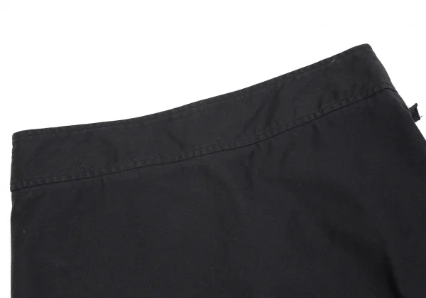 ヴィヴィアンウエストウッド レッドレーベルVivienne Westwood Red Label ストレッチコットンベルトシャーリングスカート 黒2 K-117347_003