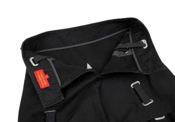 ヴィヴィアンウエストウッド レッドレーベルVivienne Westwood Red Label ストレッチコットンベルトシャーリングスカート 黒2 K-117347_008