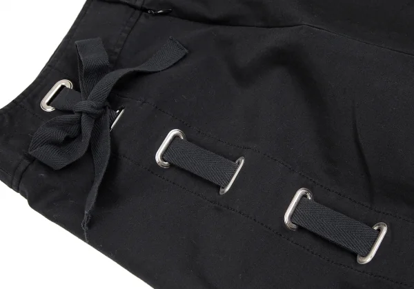 ヴィヴィアンウエストウッド レッドレーベルVivienne Westwood Red Label ストレッチコットンベルトシャーリングスカート 黒2 K-117347_009