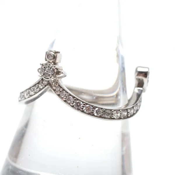 ヴィヴィアンウエストウッドVivienne Westwood BRANDITA RING ハートクラウンオーブモチーフリング シルバー18号 K-117348_001
