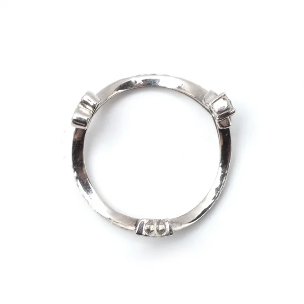 ヴィヴィアンウエストウッドVivienne Westwood BRANDITA RING ハートクラウンオーブモチーフリング シルバー18号 K-117348_005