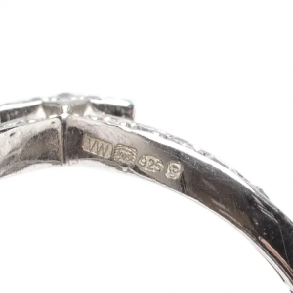 ヴィヴィアンウエストウッドVivienne Westwood BRANDITA RING ハートクラウンオーブモチーフリング シルバー18号 K-117348_009