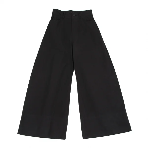 LIMI feu Cotton Nylon Wide Pants Black S K-117360_001