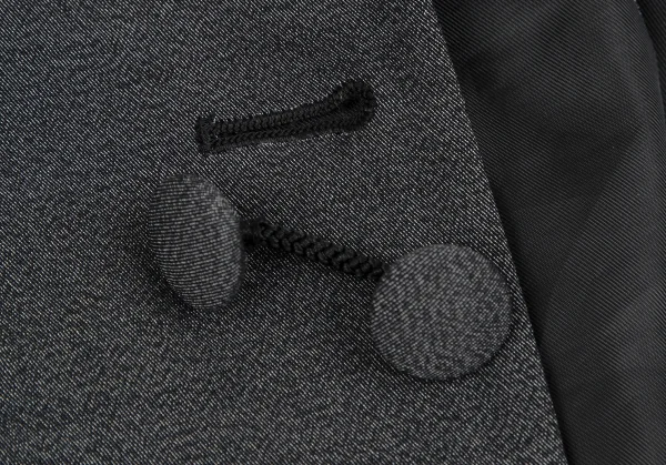 ロメオジリROMEO GIGLI 変形カラーダブルボタンジャケット グレーM位 K-117366_010