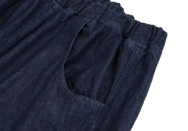 ワイズフォーリビングY's for living デニムクロップドデニムパンツ 紺M位 K-117371_003