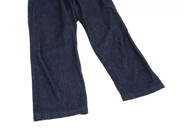 ワイズフォーリビングY's for living デニムクロップドデニムパンツ 紺M位 K-117371_005