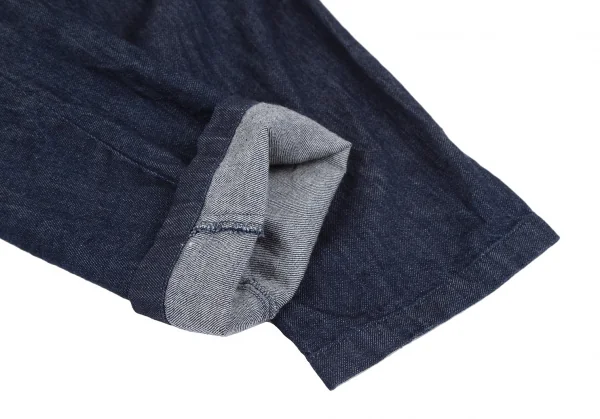 ワイズフォーリビングY's for living デニムクロップドデニムパンツ 紺M位 K-117371_006