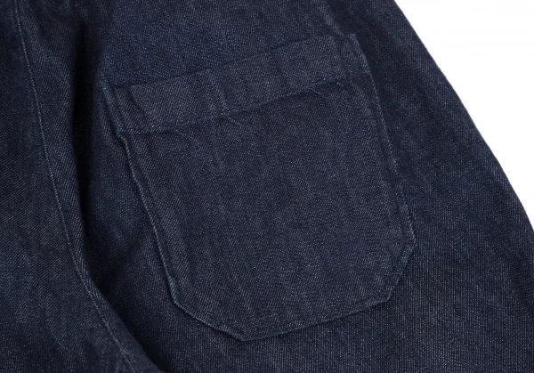 ワイズフォーリビングY's for living デニムクロップドデニムパンツ 紺M位 K-117371_009