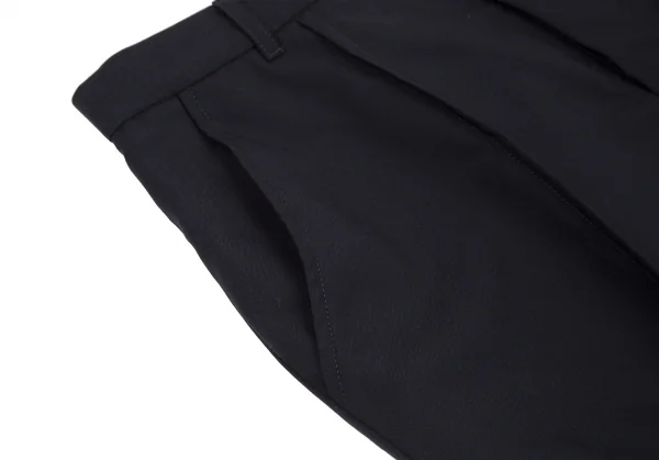 ミントデザインズmintdesigns ウールピンタックパンツ 紺M位 K-117376_005