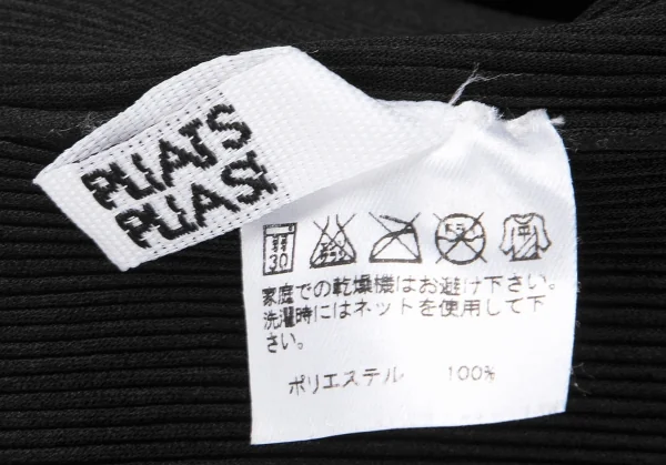 プリーツプリーズPLEATS PLEASE ミストプリーツTシャツ 黒3 K-117392_013