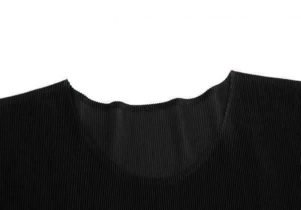 プリーツプリーズPLEATS PLEASE ミストプリーツTシャツ 黒3 K-117392_003