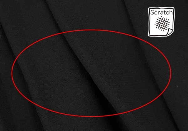 コムデギャルソンCOMME des GARCONS シフォン切替アシンメトリーコットンシャツ 黒XS K-117403_004