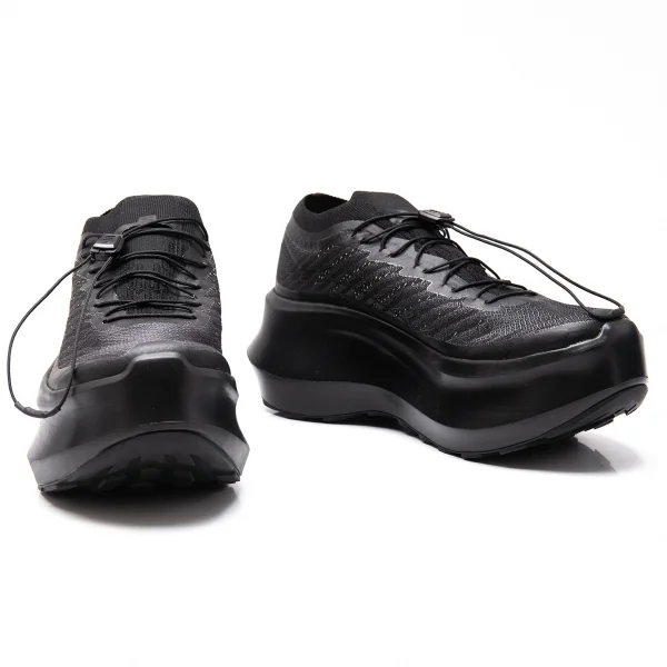 コムデギャルソン×サロモンCOMME des GARCONS×SALOMON Pulsar プラットフォームスニーカー 黒23 K-117420_001
