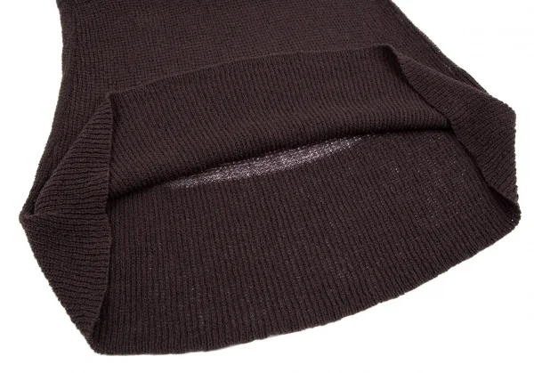 プランテーションPlantation ワッフルニットノースリーブワンピース ダークパープルM K-117424_011