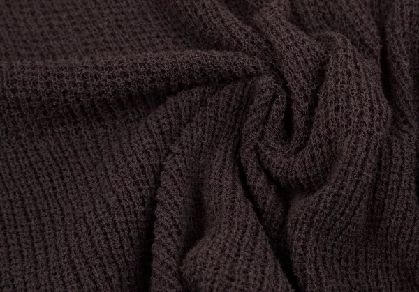 プランテーションPlantation ワッフルニットノースリーブワンピース ダークパープルM K-117424_014