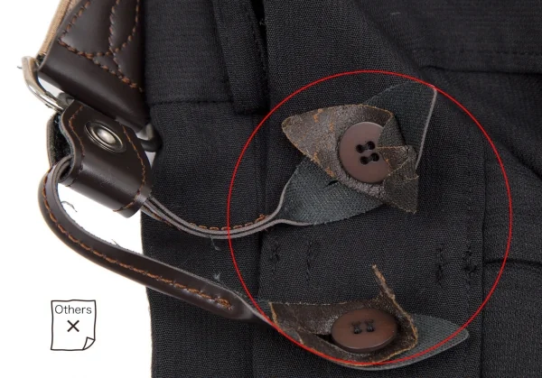 ジャンポールゴルチエ ファムJean Paul GAULTIER FEMME ハイウエストサスペンダーショートパンツ チャコール40 K-117436_006