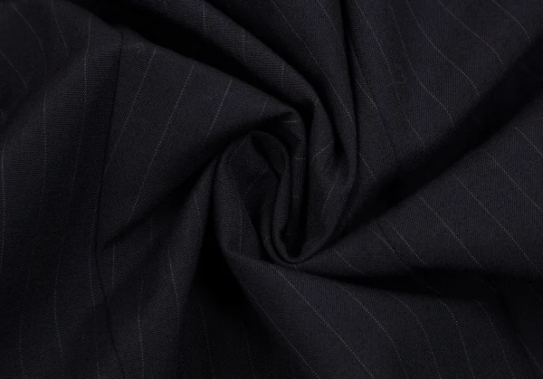 ローブドシャンブル コムデギャルソンrobe de chambre COMME des GARCONS ウールピンストライプ丸襟ジャケット 紺S位 K-117443_014