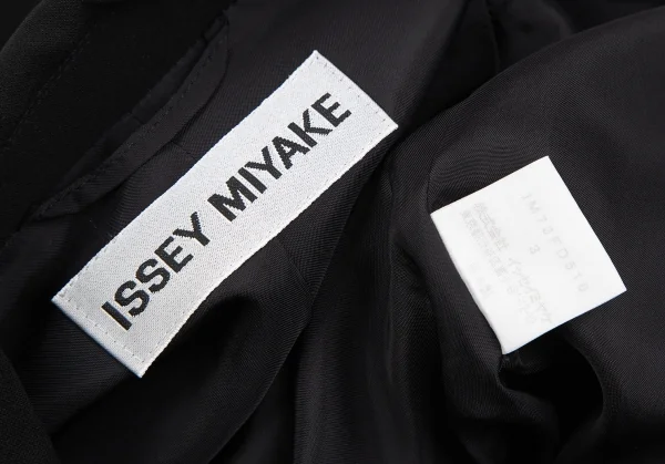 ISSEY MIYAKE Wool Chesterfield Coat K-117510_015