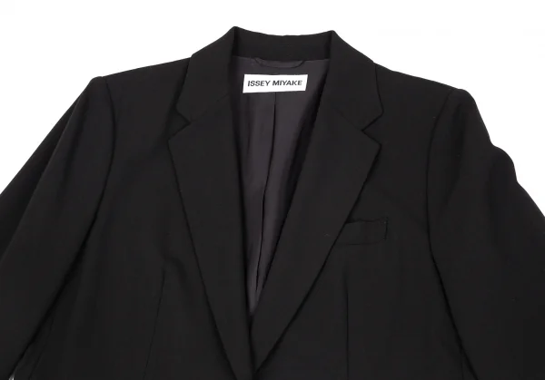 ISSEY MIYAKE Wool Chesterfield Coat K-117510_003