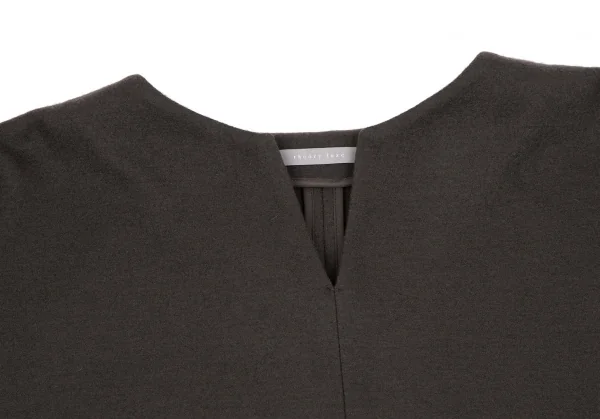 セオリーリュクスTheory luxe ウールバックラグランスキッパートップス 茶38 K-117547_003