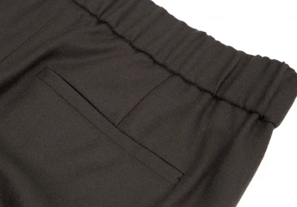 セオリーリュクスTheory luxe ウエストゴムウールワイドスラックス ダークモカ40 K-117549_010