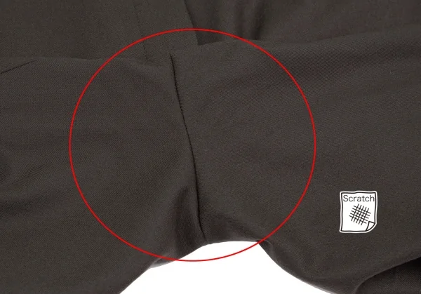 セオリーリュクスTheory luxe ウエストゴムウールワイドスラックス ダークモカ40 K-117549_003