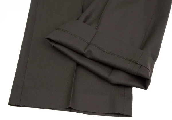 セオリーリュクスTheory luxe ウエストゴムウールワイドスラックス ダークモカ40 K-117549_007