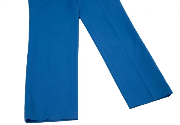 セオリーリュクスTheory luxe ウエストゴムポリテーパードパンツ 青42 K-117554_007