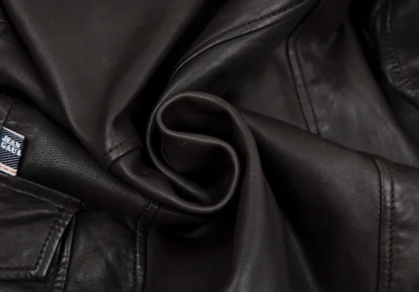 Jean's Paul GAULTIER Leather Zip Up Jacket K-117571_017