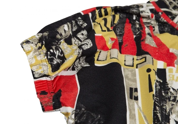 Jean-Paul GAULTIER PARIS Graphic Print Stretch High Neck T Shirt K-117577_006