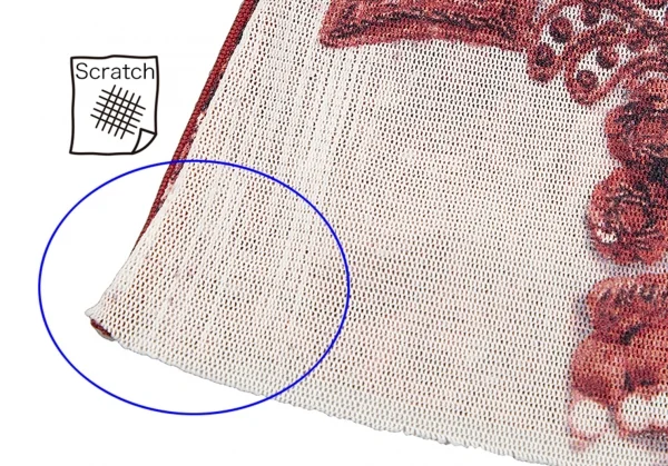 ジャンポールゴルチエ ファムJean Paul GAULTIER FEMME チャームエンブロイダリープリントパワーネットカットソー 赤白40 K-117589_012