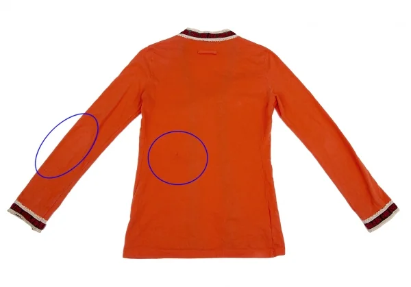 Jean-Paul GAULTIER FEMME Embroidery Taping Cardigan K-117598_014