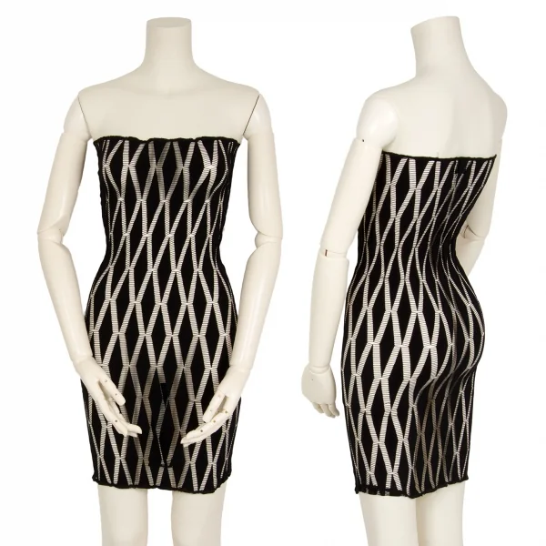 Jean-Paul GAULTIER FEMME Stretch Tube top Black M K-117599_001