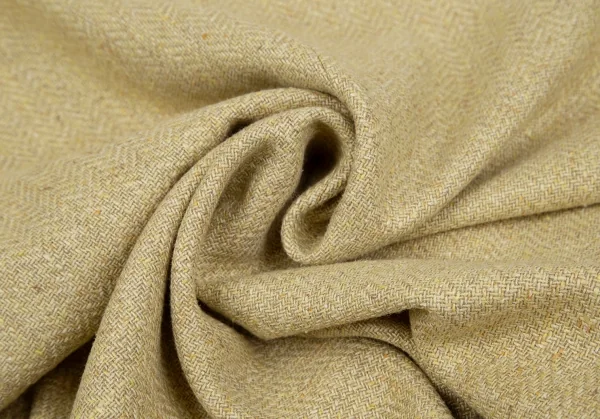 エルメネジルドゼニアErmenegildo Zegna シルクウールツイード3Bジャケット 黄50 K-117641_013