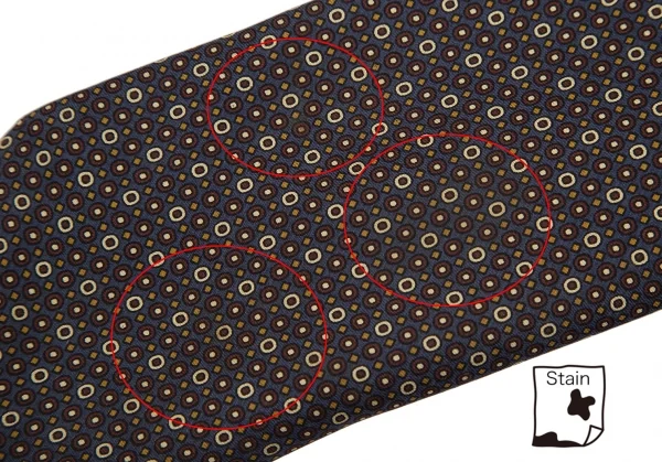 ポールスミス コレクション Paul Smith COLLECTION シルクリングプリントネクタイ 茶 K-117646_005