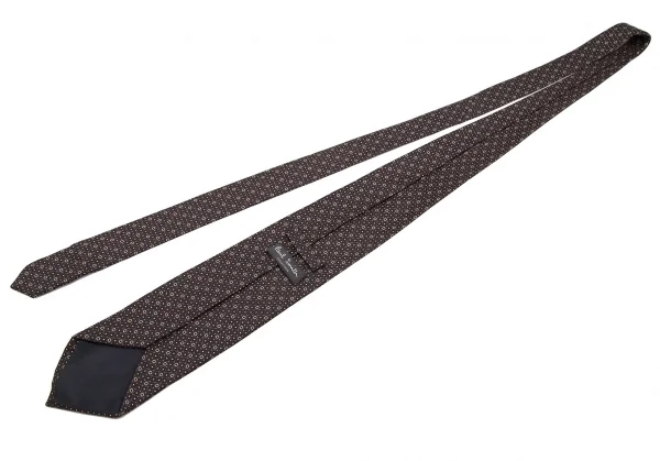 ポールスミス コレクション Paul Smith COLLECTION シルクリングプリントネクタイ 茶 K-117646_006