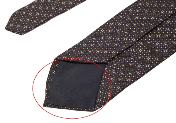 ポールスミス コレクション Paul Smith COLLECTION シルクリングプリントネクタイ 茶 K-117646_007