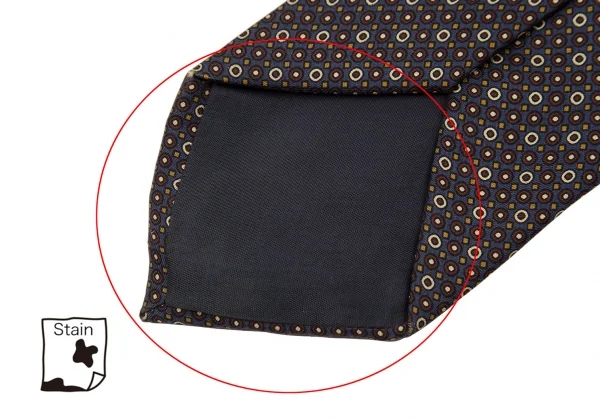 ポールスミス コレクション Paul Smith COLLECTION シルクリングプリントネクタイ 茶 K-117646_008