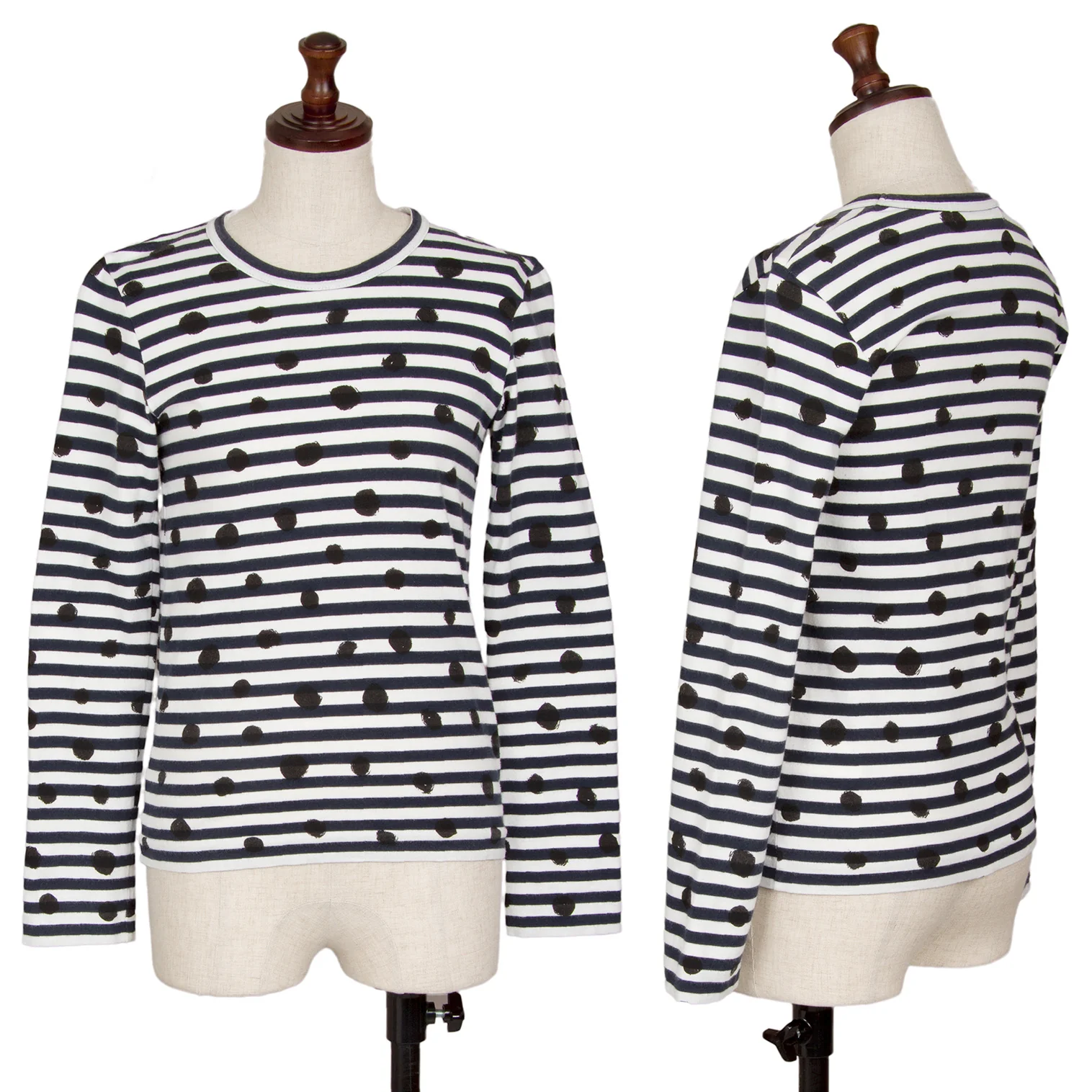 ブラックコムデギャルソンBLACK COMME des GARCONS 手描きドット