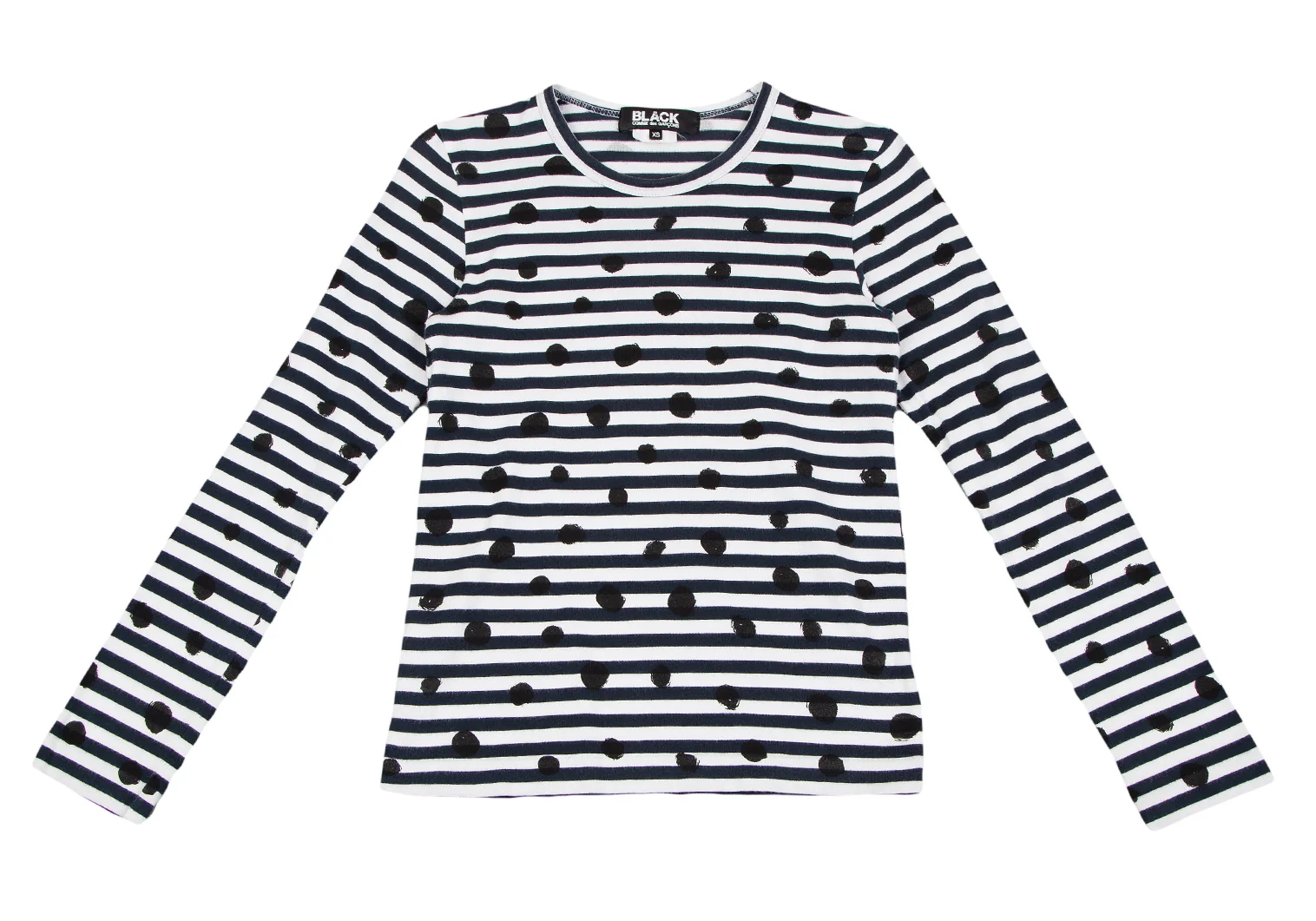 ブラックコムデギャルソンBLACK COMME des GARCONS 手描きドット