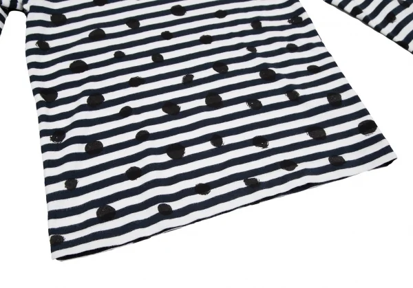 ブラックコムデギャルソンBLACK COMME des GARCONS 手描きドット