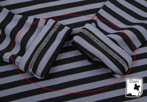 COMME des GARCONS COMME des GARCONS Product Dyed Stripe T Shirt K-117668_007