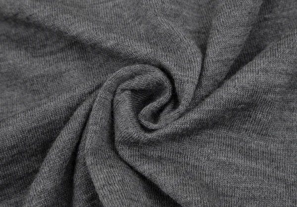 コムコム コムデギャルソンCOMME des GARCONS フロントレイヤードウールニットカーディガン グレーXS K-117672_013