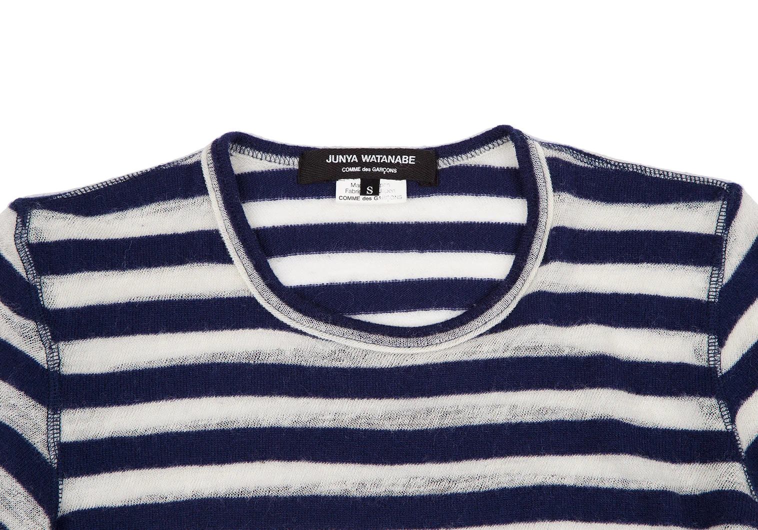 JUNYA WATANABE COMME des GARCONS Wool Nylon Stripe Knit