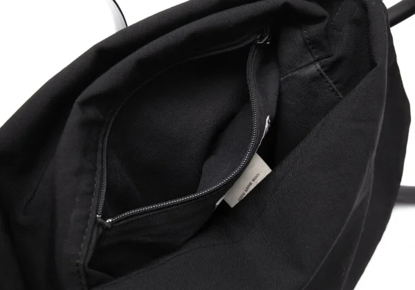 ヨウジヤマモト ファムYohji Yamamoto FEMME ウールギャバフラップショルダーバッグ 黒 K-117694_012